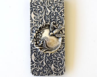 Bird  Money Clip  Steampunk Money Clip Silver Plated Men's Accessories Men's Gifts,Groomsmen Wedding Gifts, Anniversary Gifts