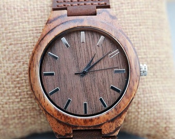 Wooden Watch,Wood Watch, ,Personalized Wood Watch,Personalized Watch, groomsmen gift, Engraved Wood Watch, Mens Wood Watch