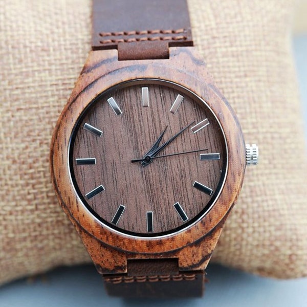 Wooden Watch,Wood Watch, ,Personalized Wood Watch,Personalized Watch, groomsmen gift, Engraved Wood Watch, Mens Wood Watch