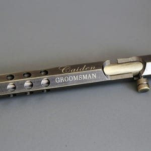Personalisierte Geschenke für Ihn Bolt Action Pen, Gravurkugelschreiber, Bolt Action Pen, Jubiläumsgeschenk, Weihnachtsgeschenk für Männer, Geschenk für Papa, Lehrer