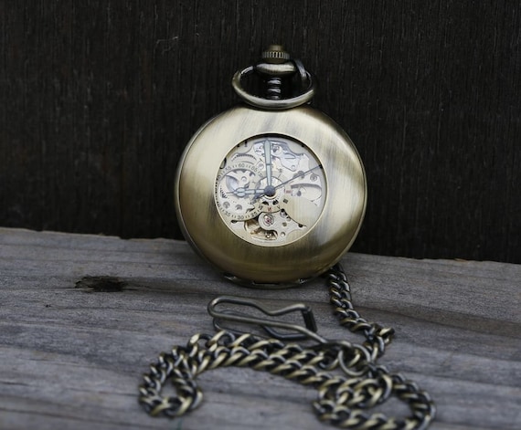 Pocket watch for groom from outlet bride