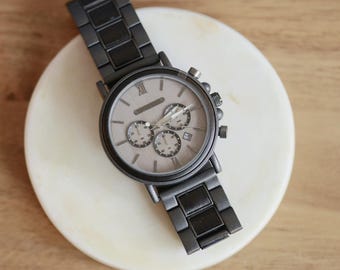 Personalized Wood Watch,Personalized Wooden Watch, Personalized Watch, Engraved Watch, Engraved Wood Watch, Mens Wood Watch, Gifts for Him,