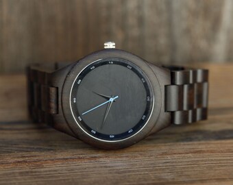 Holzuhr, Holzuhr, personalisierte Holzuhr, Holzuhr Männer, Herrenuhren aus Holz, Hochzeitsgeschenk, Holzuhren für ihn, Uhr-Ehemann-Geschenk