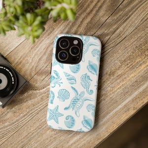 Sea Turtle Phone Case  Coastal Beach Tortoise & Terrapin Summer Case for iPhone 16 15 14 13 12 Pro Max Plus Samsung Galaxy S21 S22 S23 S24