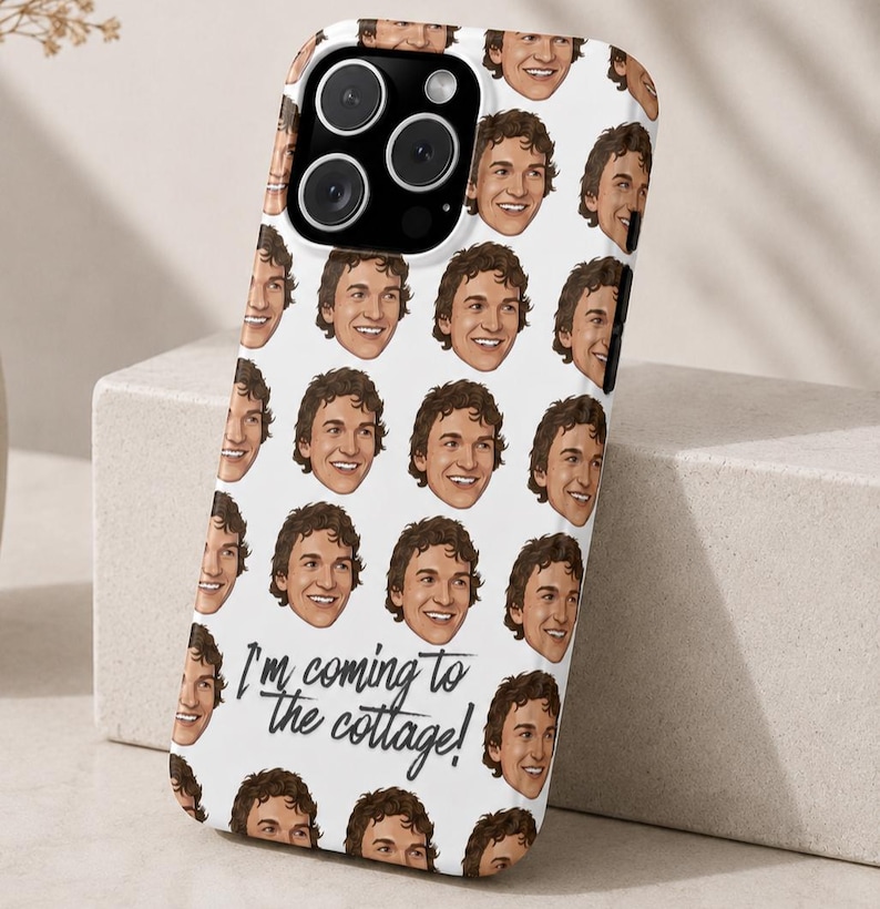 Hockey Romance Phone Case | Booktok Reader iPhone Case | Cottagecore Romance Case | Smut Reader Gift | Romance Book Merch image 1