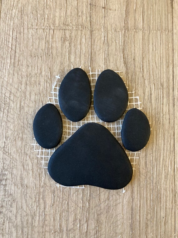dog paw tile