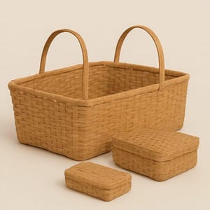 DIY Doom Basket Tutorial: Eco-Friendly Weaving Guide (Digital Download)