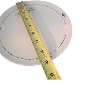 Sur La Table Brasserie Bastille Dinner Plate Paris France Blue White Stoneware Bild 6