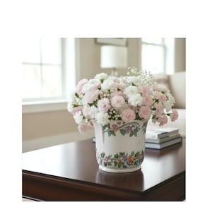 Herend Porzellan-Übertopf, Queen Victoria Pflanzvase, luxuriöse Wohnaccessoires
