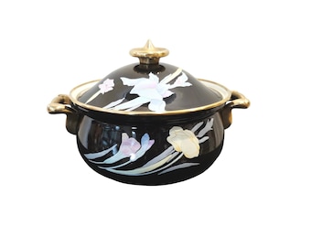 Mikasa Grande Chef Charisma Black UN710 Enamel Dutch Oven Pot Lid Ejiri Japan
