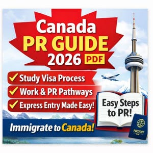 Guía de Inmigración a Canadá 2026 / Estudio, Trabajo y Relaciones Públicas (Descargar PDF)