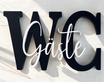 Personalized sign made entirely to your specifications – Modern & Elegant / Home Decor