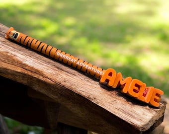 Personalized name tag suitable for Legami gel pens – gift for children – school supplies / gel pens included