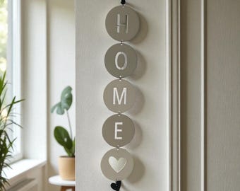 Personalized wall decoration – lettering with your chosen word | Hanging decoration | Gift idea for the home
