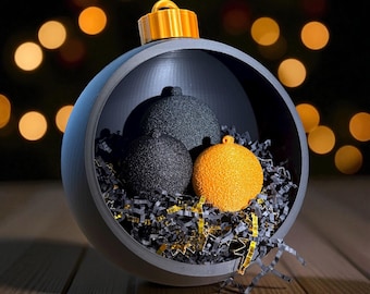 Handmade Christmas bauble and lovely decorative highlight and gift idea for the Advent season