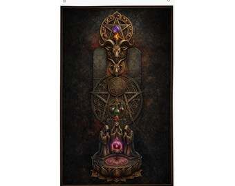 Dark Altar of Transformation Flag