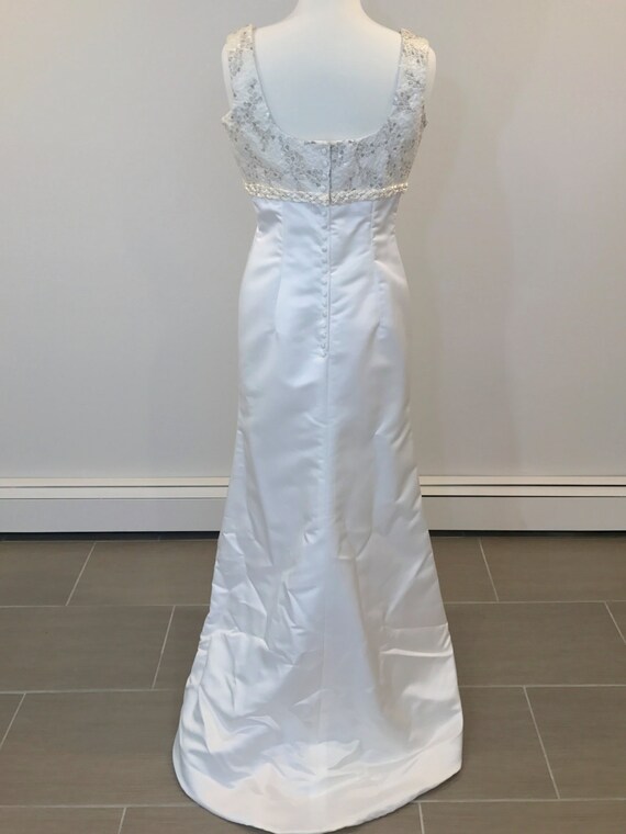 Stunning Wedding Dress With An Empire Style By Carmela Sutera Etsy