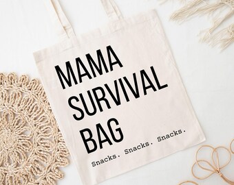 Sac fourre-tout humoristique avec une inscription amusante, parfait pour le quotidien de maman, idéal pour les en-cas, ou comme cadeau original. Un sac fourre-tout plein d'humour, parfait pour la fête des Mères ou tout simplement pour faciliter la vie de maman.