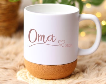 Mug d'annonce de grossesse - Cadeau idéal pour la future grand-mère, la tante, le grand-père, l'oncle ou toute autre famille.