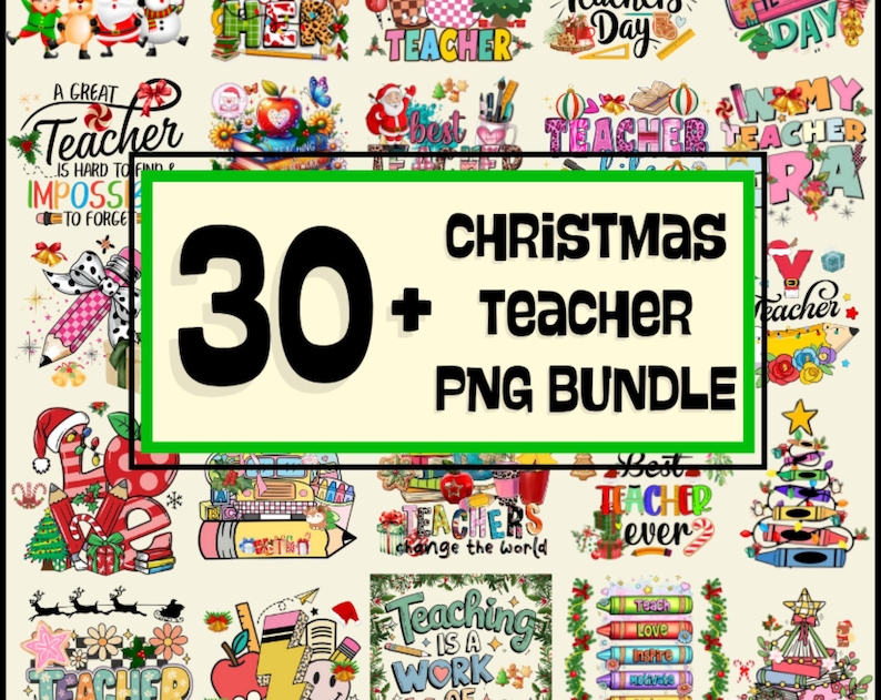 2900+ Mega Christmas PNG Bundle, Merry Christmas, Santa Png, Highland ...
