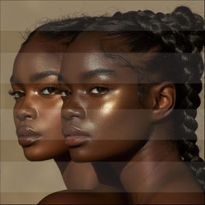 Black Skin Care Stock Models