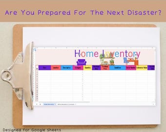 Home Inventory and Home Insurance & Contacts
