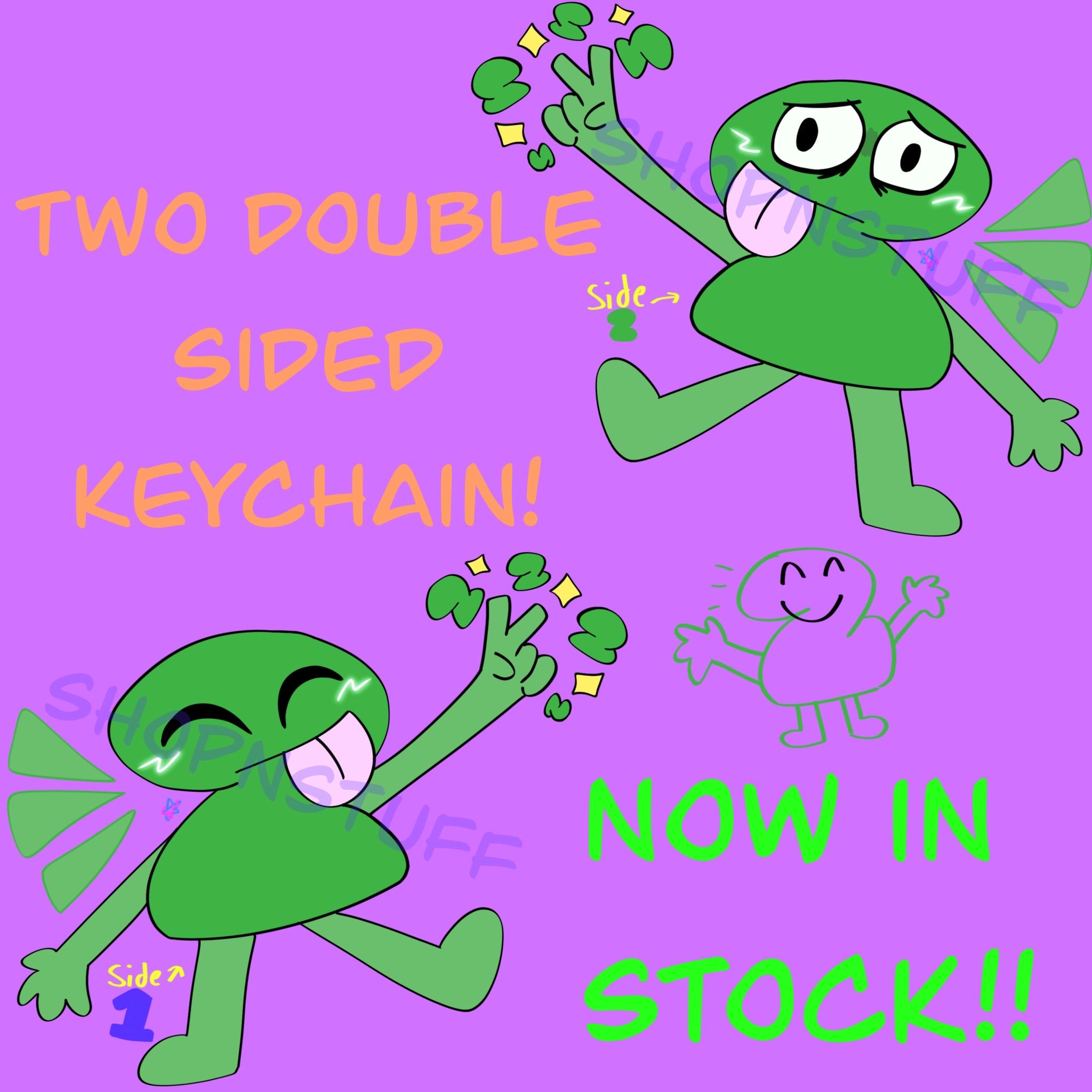 Two Double Sided Keychain!!!! Tpot-xfohv - Etsy