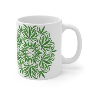 Bliss in Bloom | White Ceramic Mug 11oz