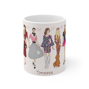 Timelessly Hipped Out | White Ceramic Mug 11oz