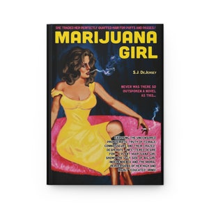 Marijuana Girl | Hardcover Journal Matte