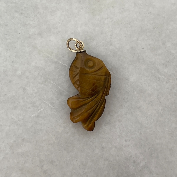 14k Vintage Good Luck Charm Etsy