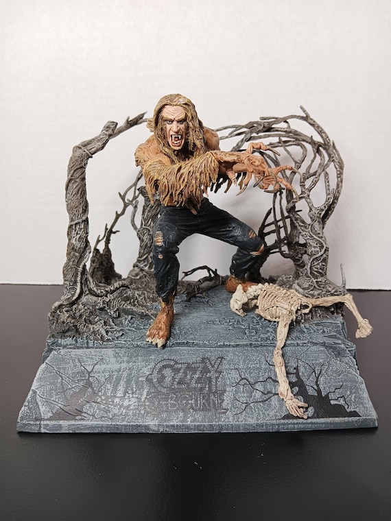 Ozzy Osbourne Bark at the Moon Music Figure Statue Figurine 2004