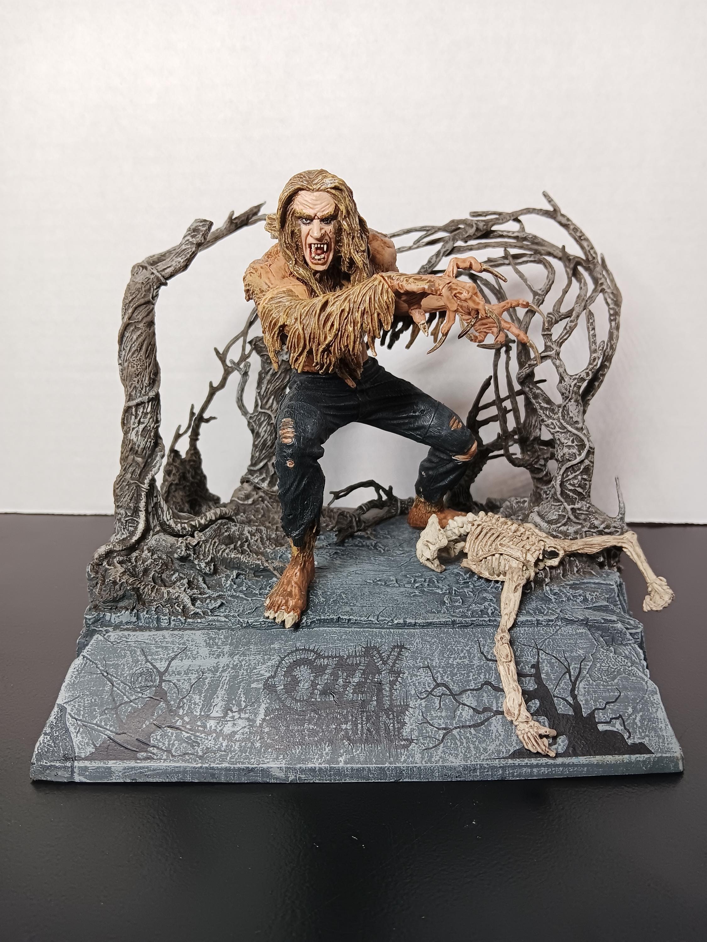 Ozzy Osbourne Bark at the Moon Music Figure Statue Figurine 2004