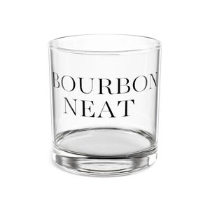 Engraved Bourbon Whiskey Rocks Glass, Glass Custom Barware, Barware Gift, Gift Drinkware, Gift for Dad, Gift for Groomsmen, Father&#39;s Day