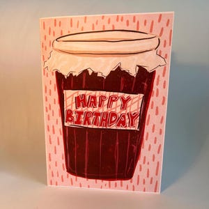 Jam Birthday Card
