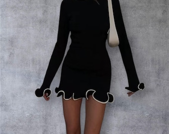 summer break mini dress black Montserrat Mini Dress