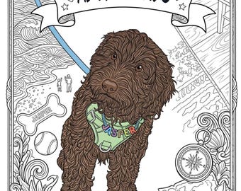 Las aventuras de Jasper - Libro para colorear