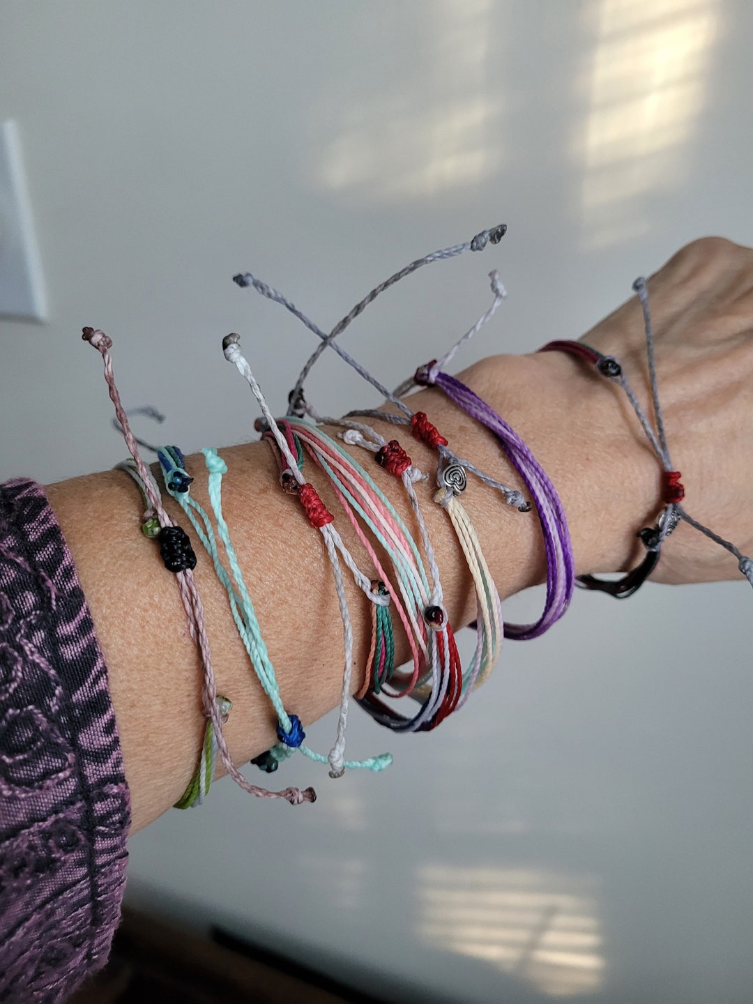 Brand New Listing Surfer Bracelets Friendship Bracelets pura Vida.pure Life Style. Etsy