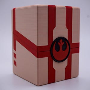 Caixa de Baralho Rebel Alliance: Star Wars Unlimited, MTG, Armazenamento TCG