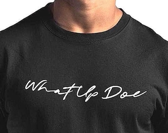 What Up Doe Detroit T-Shirt, Soft Style Graphic Tee