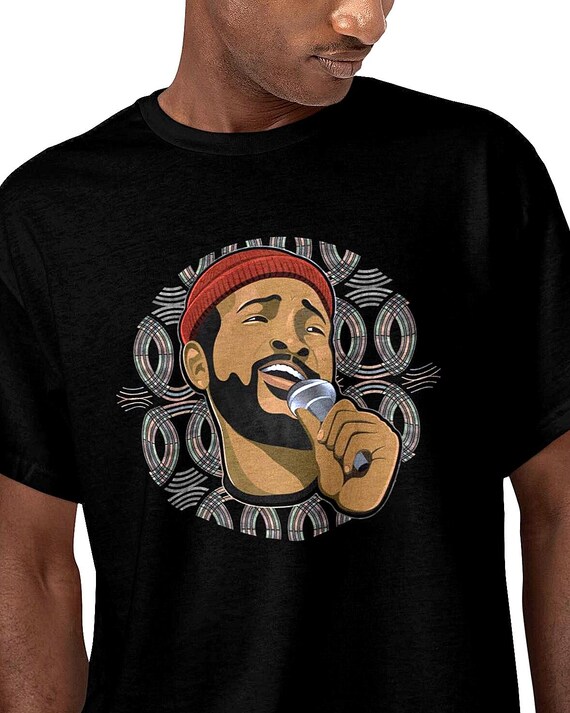 Marvin Gaye Inspired Art Unisex T Shirt