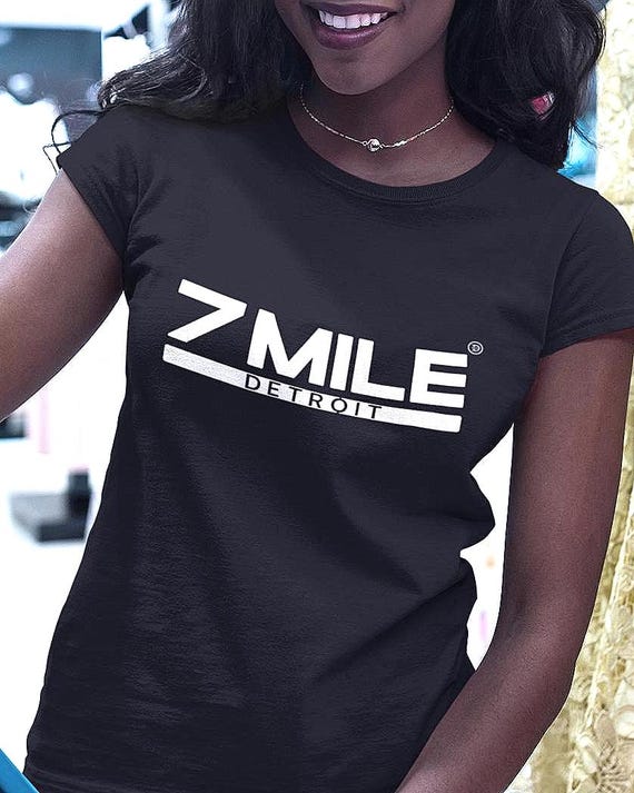 7 Mile Detroit Fitted Tee | Women's Cotton Short Sleeve