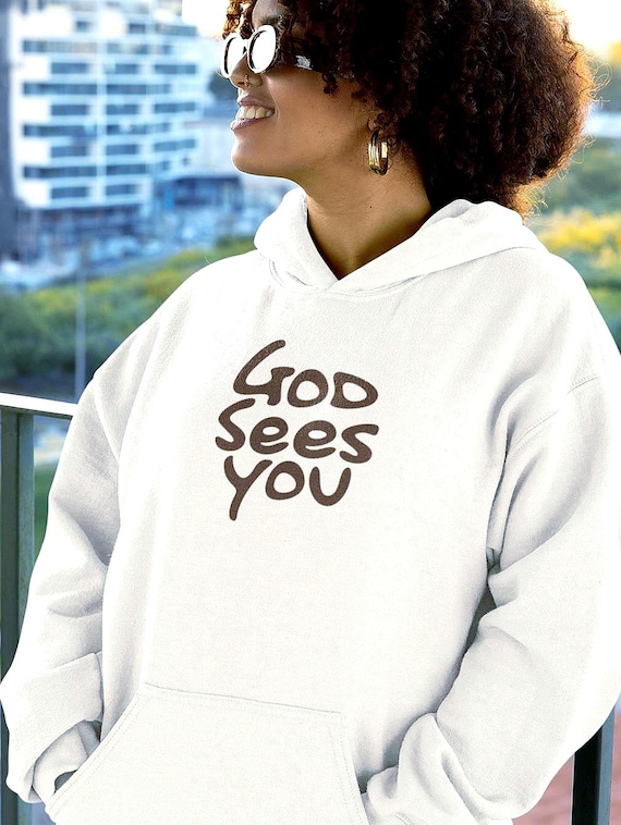 God Sees You - Heavyweight Unisex Hoodie