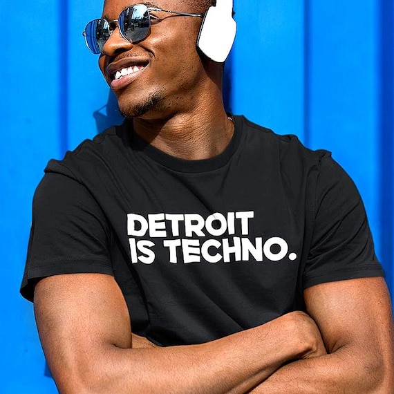 Detroit Is Techno T-Shirt House Music EDM DJ Apparel