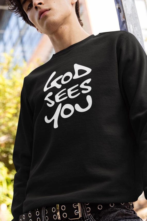 God Sees You - Unisex Crewneck Sweatshirt