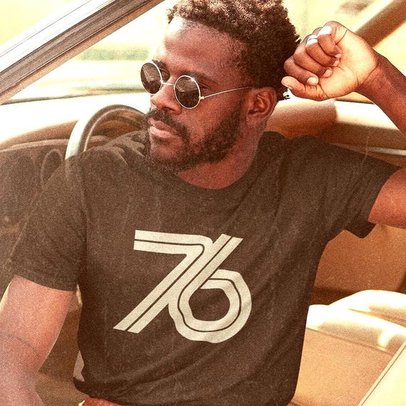 Custom Number Year T-Shirt, Personalized Retro 70s 80s Style Graphic T Shirt