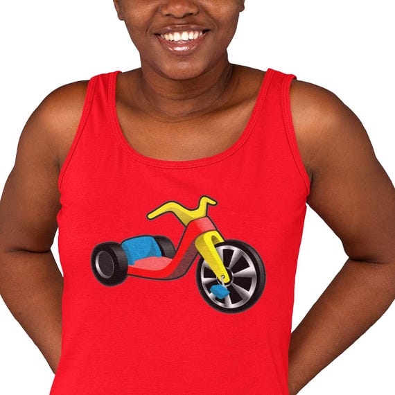 Vintage Retro 80s Big Wheel Classic Tank top