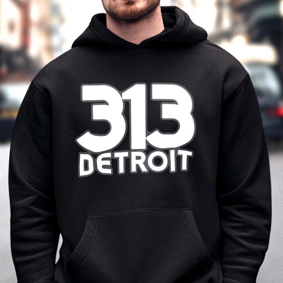 313 Detroit City Hoodie