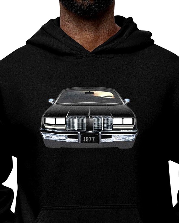 Olds-Black 1977- Cutlass Supreme Unisex Hoodie