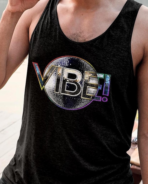 Disco Ball Vibe Unisex Tank Top